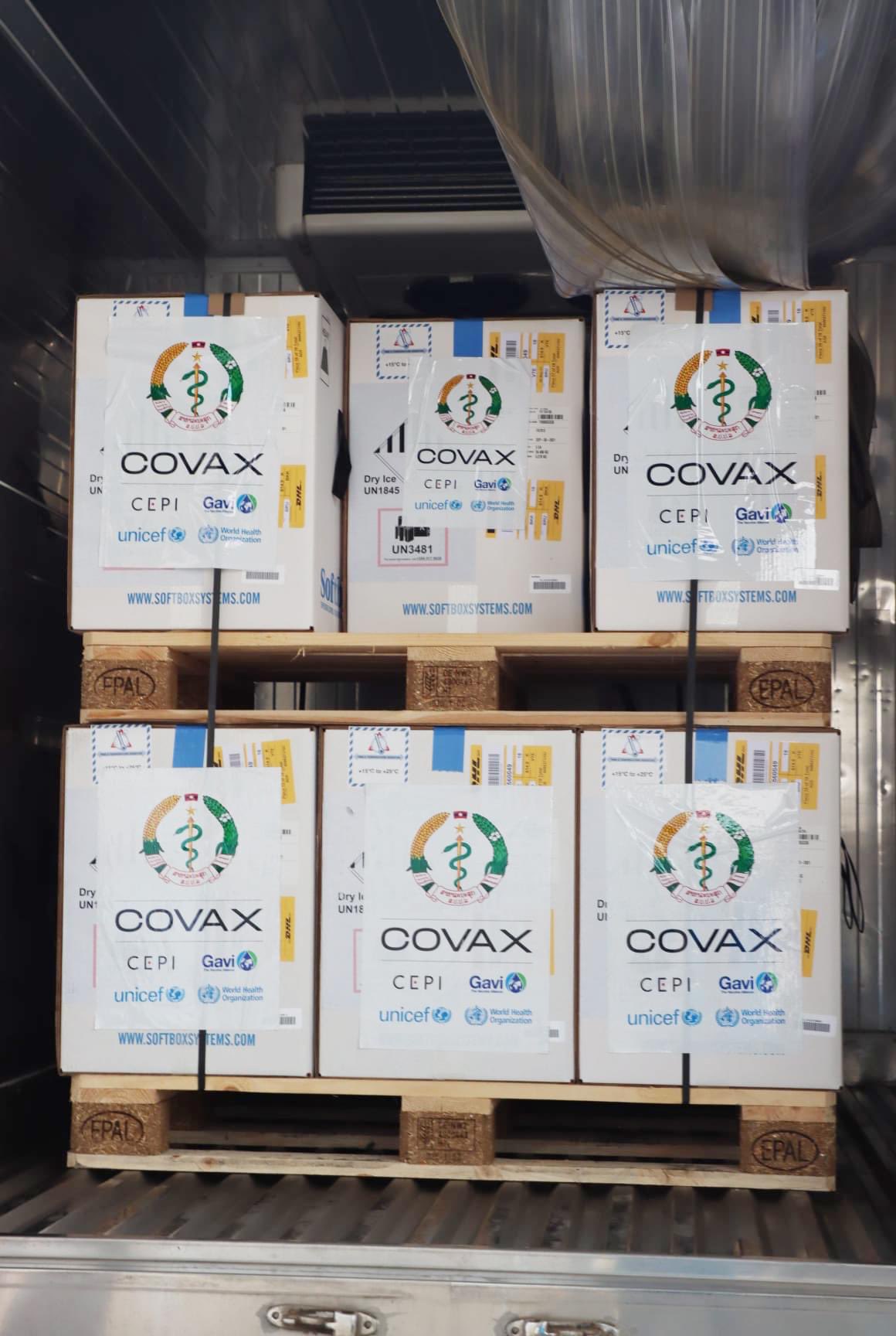 First COVID-19 vaccines arrive in Laos
