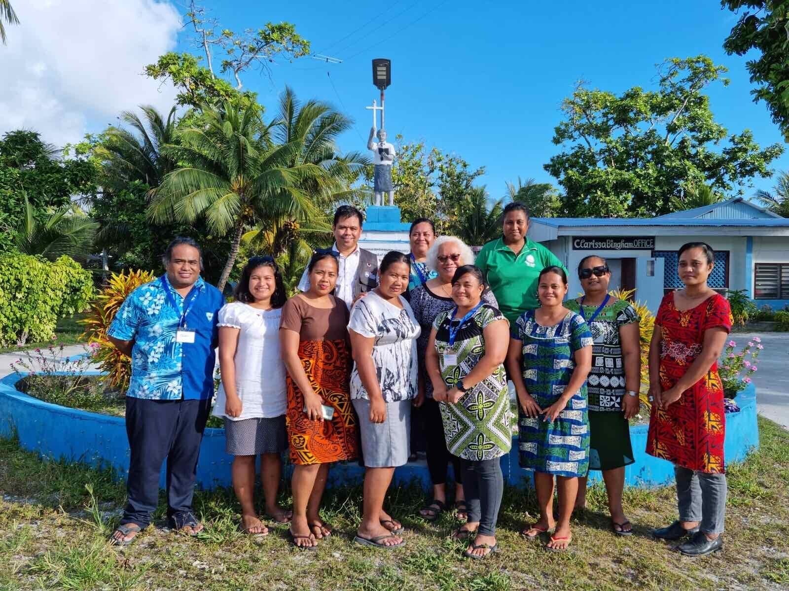 ANU training Kiribati