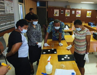 WISH Fiji conducts WagTech PotaLab refresher training for the health inspectors in Northern Division, Fiji.
