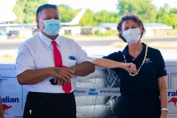 Tuvalu Vaccine Delivery