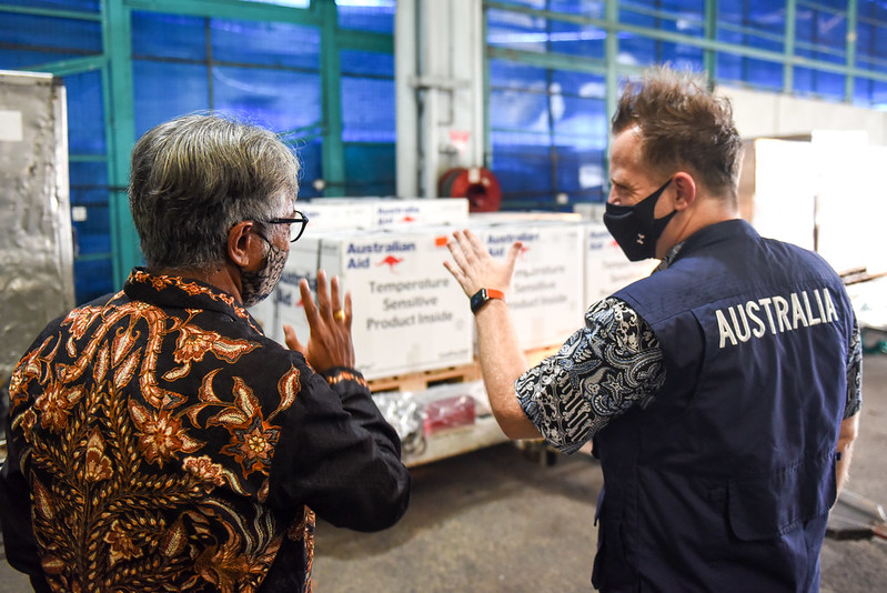 Delivery of Australian supplied COVID-19 vaccines to Indonesia