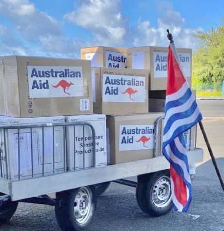 COVID-19 Vaccines arrive in Kiribati