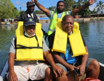 Philip Popai supporting remote communities