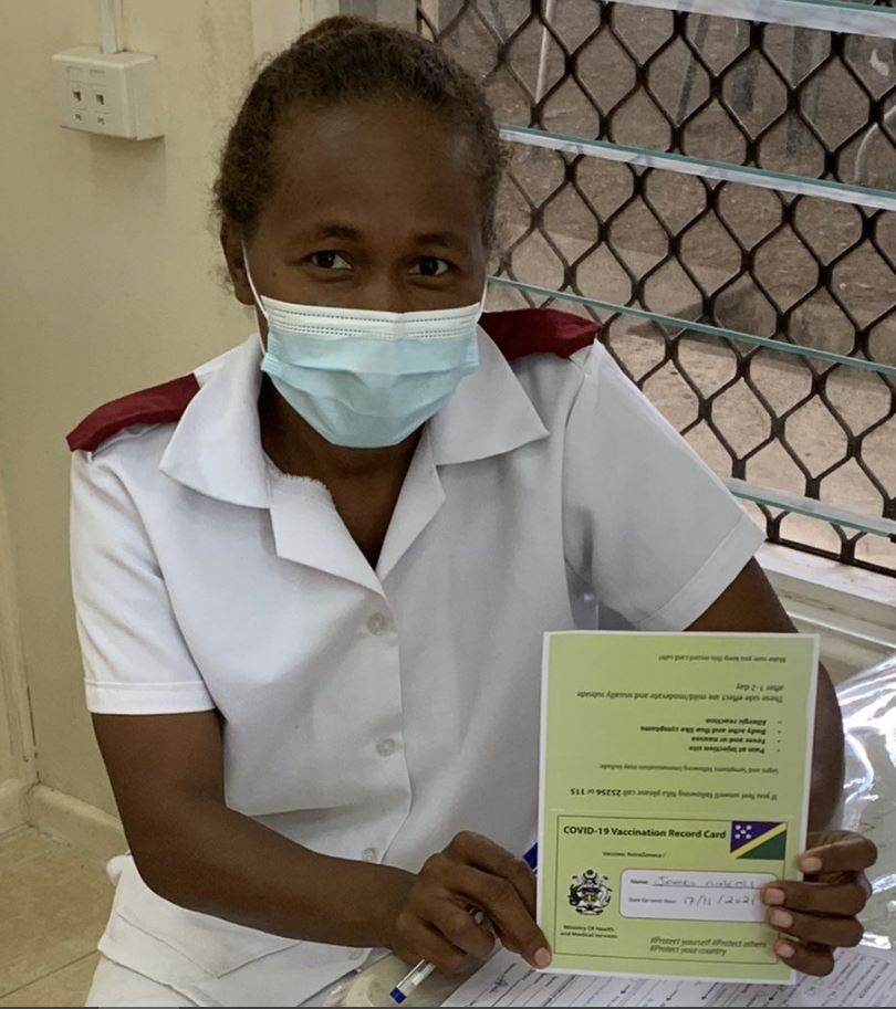 Nurse in Solomon Islands