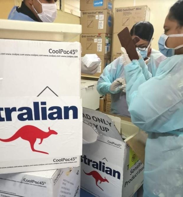 COVID-19 Vaccines arrive in Tonga